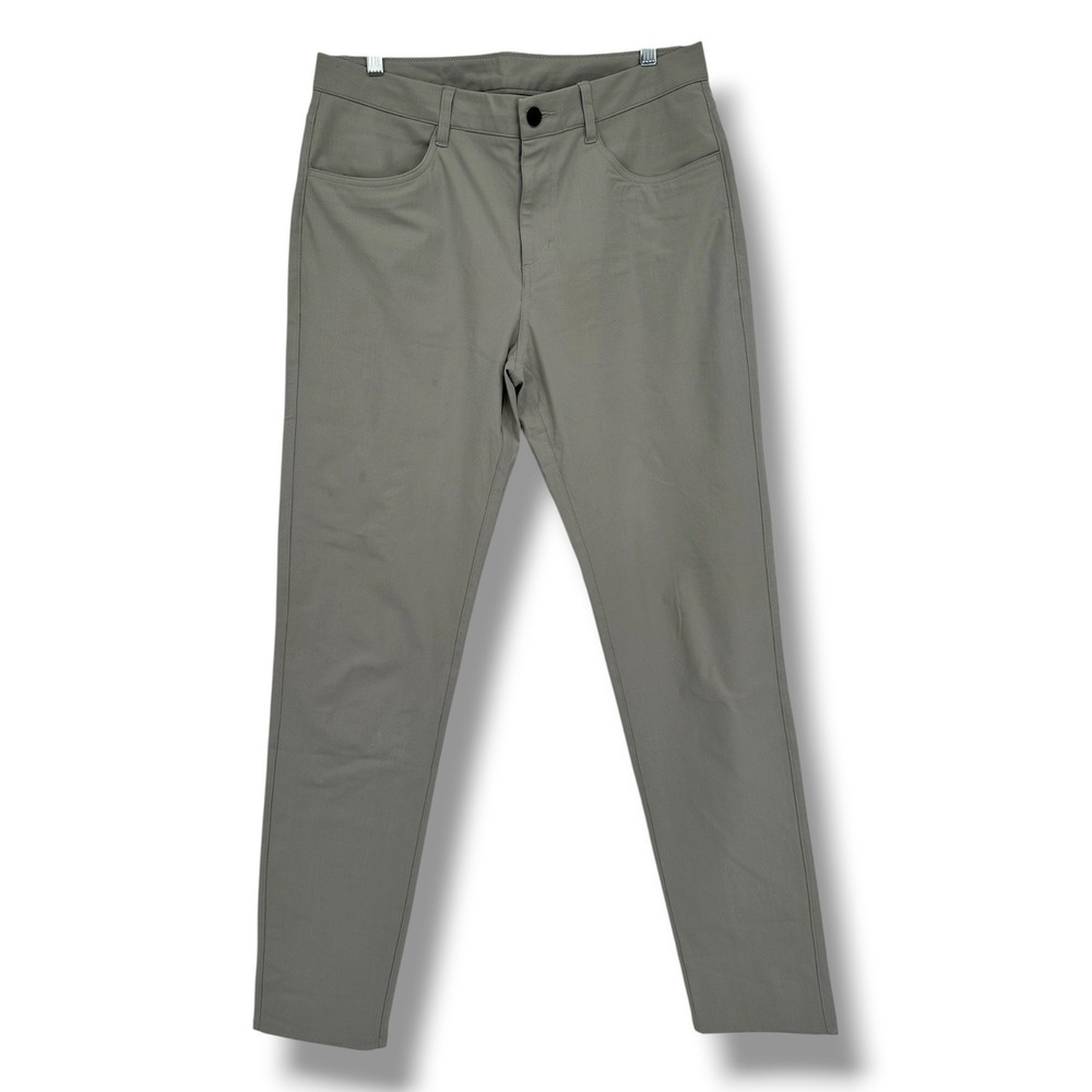 Vuori Meta Pant Men's 32x33 Marsh Green Athletic Slim Performance Stretch V430-L